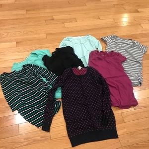 Maternity tees and sweater!